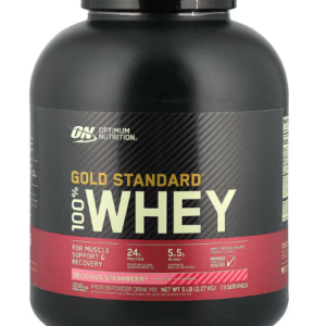 whey protein gold standard 100% strawberry flavor